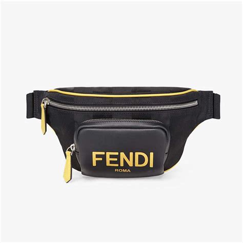 fendi black belt bag|fendi belt bag review.